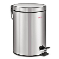 Ведро-контейнер для мусора (урна) с педалью LAIMA Classic, 12 л, зеркальное, нержавеющая сталь, со съемным внутренним ведром в Пушкино Ведро-контейнер для мусора (урна) с педалью LAIMA Classic, 12 л, зеркальное, нержавеющая сталь, со съемным внутренним ведром в Пушкино