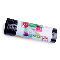 Мешки для мусора 30 л, черные, в рулоне 20 шт., ПНД, 6 мкм, 600х500 мм, Концепция Быта ЭкоДом, 601348 в Пушкино Мешки для мусора 30 л, черные, в рулоне 20 шт., ПНД, 6 мкм, 600х500 мм, Концепция Быта ЭкоДом, 601348 в Пушкино