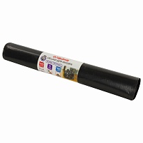 Мешки для мусора 240 л, черные, в рулоне 5 шт., ПВД 80 мкм, 1400х900 мм, LAIMA, 605339 в Пушкино