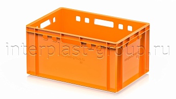 Ящик для мяса и колбасных изделий Е-3 оранжевый в Пушкино
