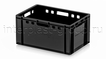 Ящик для мяса и колбасных изделий Е-3 черный в Пушкино