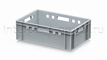 Ящик для мяса и колбасных изделий Е-2 серый в Пушкино Ящик для мяса и колбасных изделий Е-2 серый в Пушкино