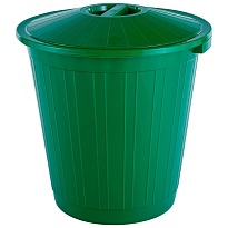 Мусорный бак с крышкой 80 л зеленый 80 зеленый в Пушкино Мусорный бак с крышкой 80 л зеленый 80 зеленый в Пушкино