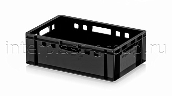 Ящик для мяса и колбасных изделий Е-2 черный в Пушкино Ящик для мяса и колбасных изделий Е-2 черный в Пушкино