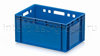 Ящик для мяса и колбасных изделий Е-3 голубой в Пушкино