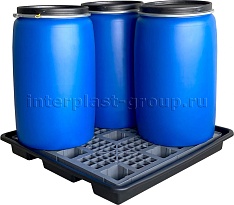 Поддон пластиковый для четырех бочек в Пушкино