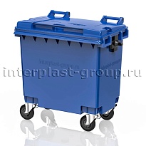 Мусорный контейнер 770 л голубой 770 голубой в Пушкино