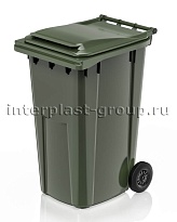 Контейнер для мусора 240 л зеленый облегченный 240 зеленый в Пушкино