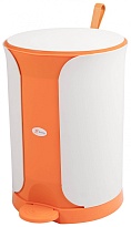 Контейнер для мусора Sтилъ с педалью 11 л оранжевый 11 оранжевый в Пушкино Контейнер для мусора Sтилъ с педалью 11 л оранжевый 11 оранжевый в Пушкино